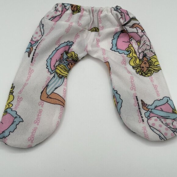 Cabbage Patch CPK Doll Clothes Footed Pajamas Set Barbie Mattel 1990 OOAK? - Picture 6 of 6